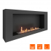 Биокамин SteelHeat WALL LONG 1200 черный Биокамин SteelHeat WALL LONG 1200 черный